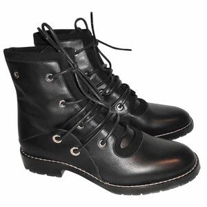 Proenza Schouler Eyelet Grommet Boots Size 36.5